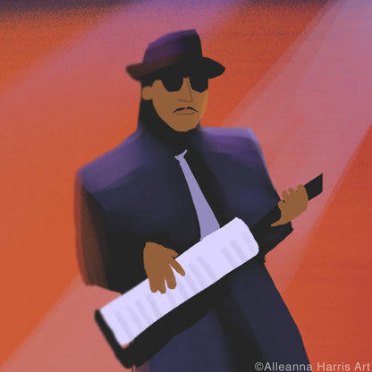 Jimmy Jam & Terry Lewis Illustration / Music Art Print