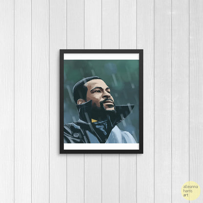 Marvin Gaye Illustration / Music Art Print