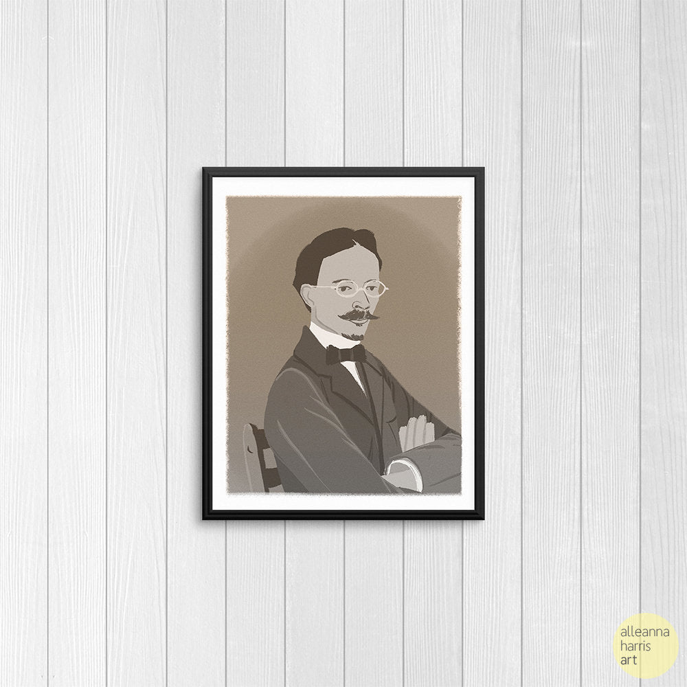 Henry Ossawa Tanner Illustration / Black History Art Print