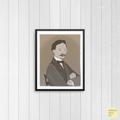 Henry Ossawa Tanner Illustration / Black History Art Print