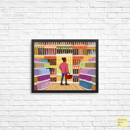 Beauty Supply Store Art Print