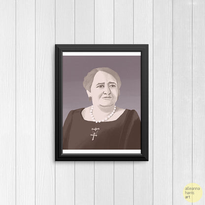 Maggie L. Walker Illustration / Women's History Art Print