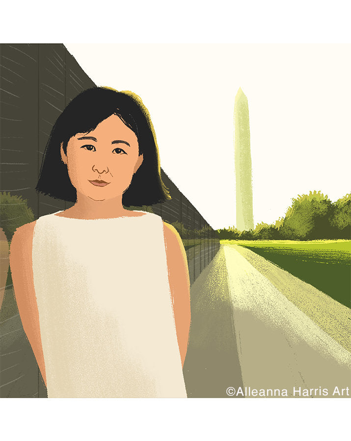 Maya Lin Illustration / Women's History Art Print