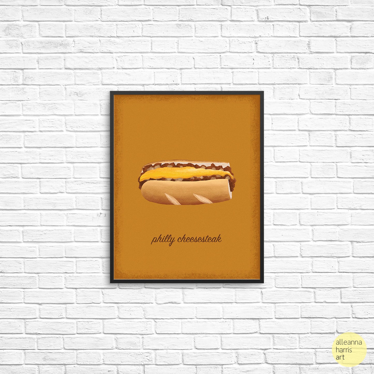 Full Set of Ten Philly Food Art Prints