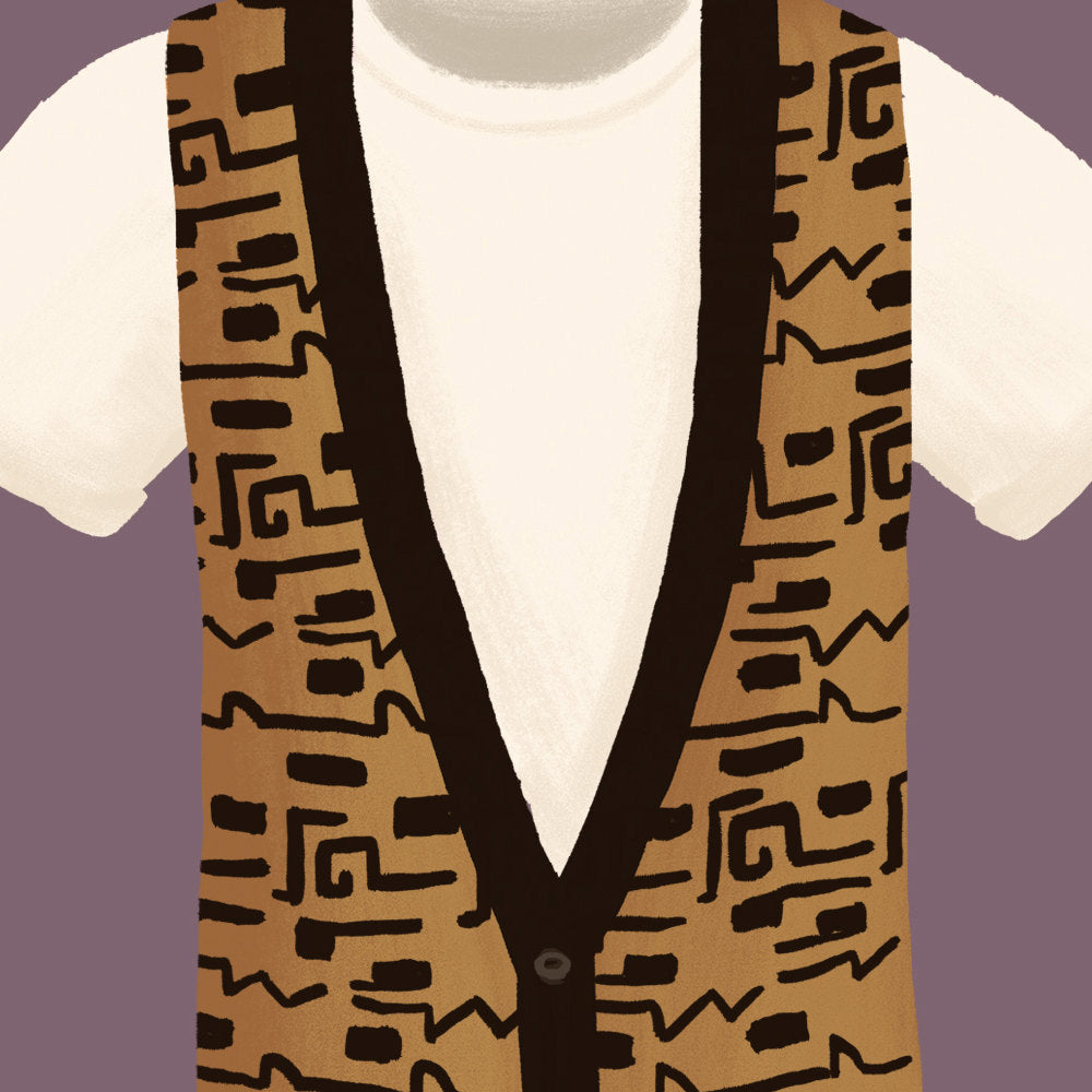 Ferris Bueller T-Shirt and Vest Art Print / Ferris Bueller’s Day Off Illustration