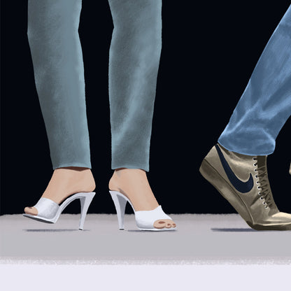 Footloose Art Print / 80s Movie Illustration