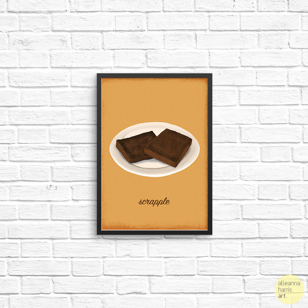 Scrapple Art Print