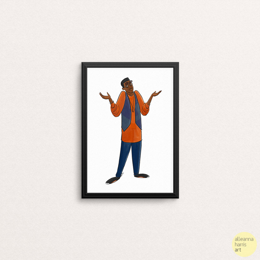 Dwayne Wayne Art Print